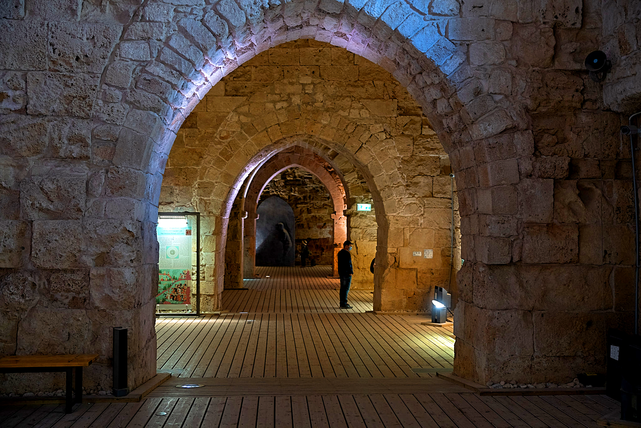 Inside the Crusader Citadel, Acre
