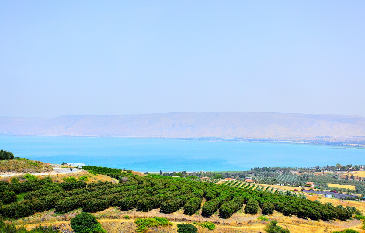 Shores of the Sea of Galilee, Israel