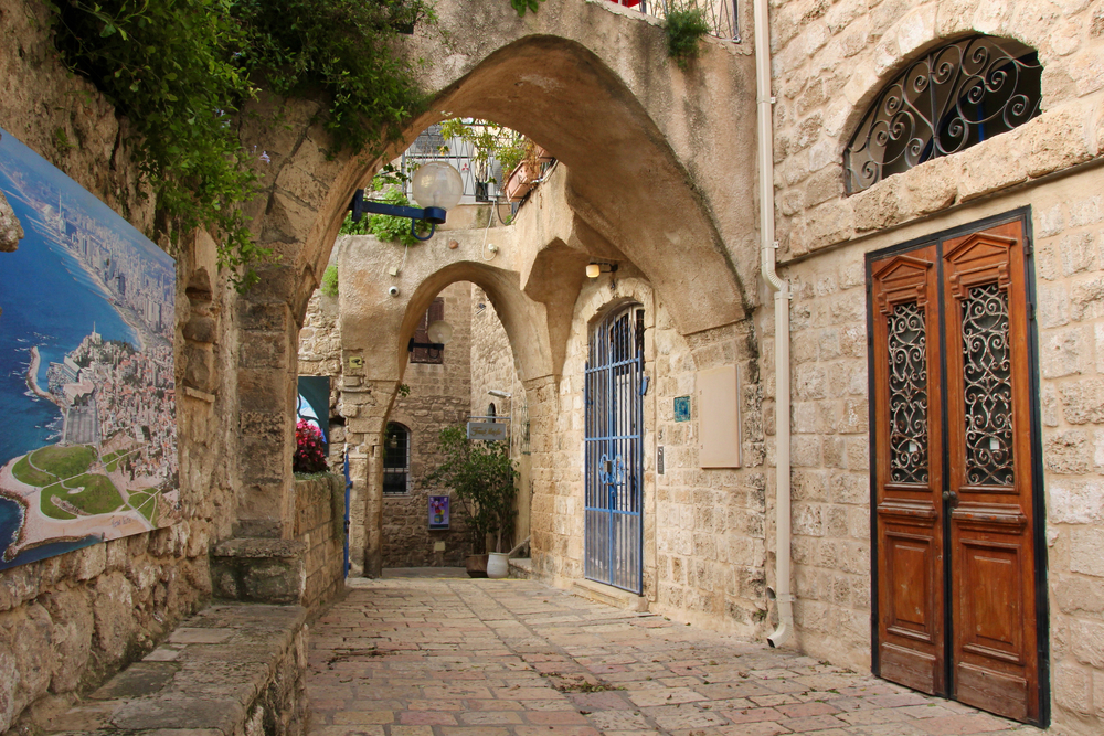 Old Jaffa alleys 