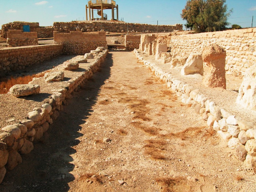 An important biblical site of Tel Beer Sheva