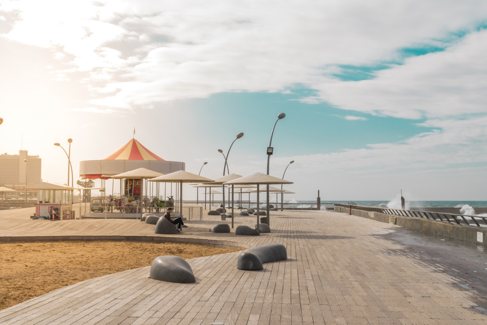 View of the Tel Aviv Port