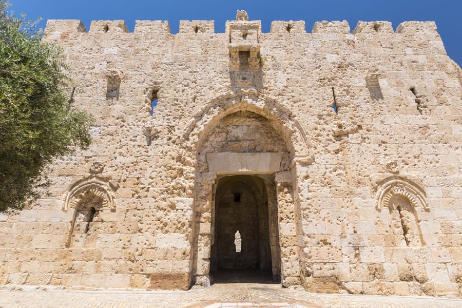 Das Zionstor in Jerusalem  Bein Harim Tours